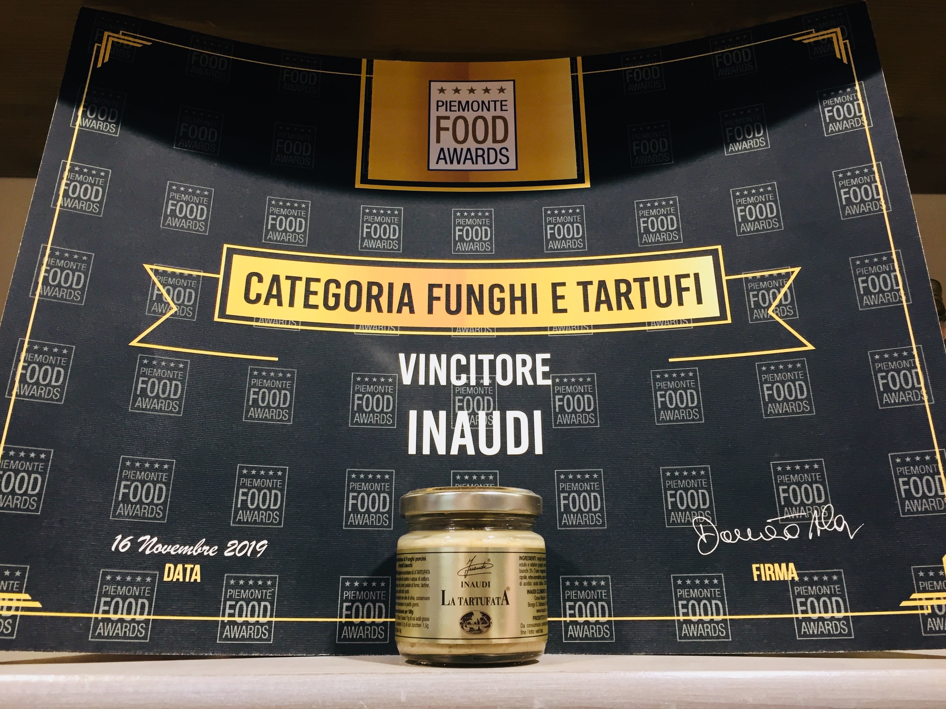 PIEMONTE FOOD AWARDS 2019